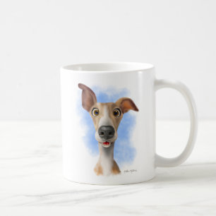 Mug Dessin animé adorable Whippet