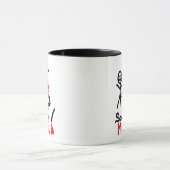 Mug Dessin animé amateur de requins (Centre)