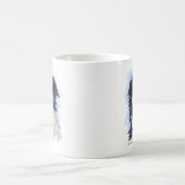 Mug Dessin animé amusant de Border Collie (Centre)