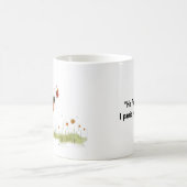 Mug Dessin Animé Chien et Papillon (Centre)