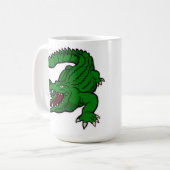 Mug dessin animé crocodile (Devant gauche)