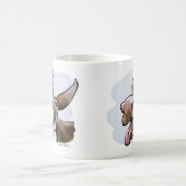 Mug Dessin animé d'âne fou et drôle (Centre)