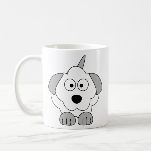 Mug Dessin animé d'animal couleur (Gauche)