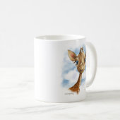 Mug Dessin animé de bébé girafe mignon (Devant droit)