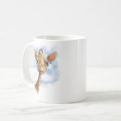 Mug Dessin animé de bébé girafe mignon (Devant gauche)