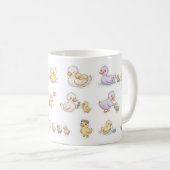 Mug Dessin animé de caneton adorable (Devant droit)