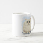 Mug Dessin animé de chat persan (Devant droit)