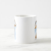 Mug Dessin animé de chèvre amusant (Centre)