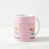 Mug Dessin animé de cochon Chanchi mignon (Devant droit)