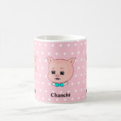 Mug Dessin animé de cochon Chanchi mignon (Centre)