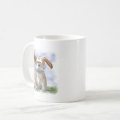 Mug Dessin animé de Corgi mignon (Devant gauche)