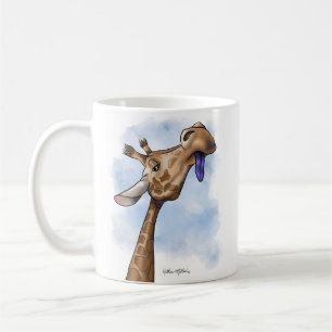 Mug Dessin animé de girafe condescendant