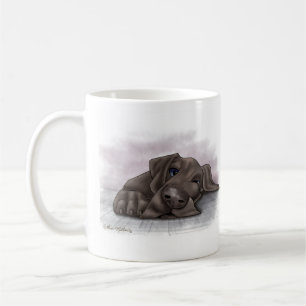 Mug Dessin animé de Grand Danois adorable