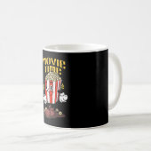 Mug Dessin animé de mascotte de pop-corn (Devant droit)