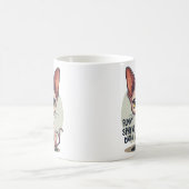 Mug Dessin animé de papa chat Sphynx drôle (Centre)