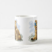 Mug Dessin animé de papillon et d'ours (Centre)