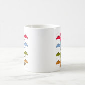 Mug Dessin animé de Ptérodactyle Jurassique (Centre)