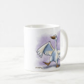 Mug Dessin animé d'oie dansante (Devant droit)