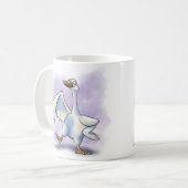 Mug Dessin animé d'oie dansante (Devant gauche)