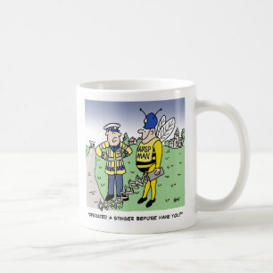 Mug Dessin animé drôle de police de la circulation bri
