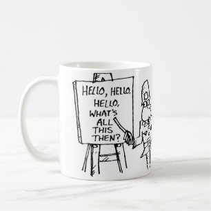 Mug Dessin animé drôle d'école de formation de police 