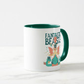 Mug Dessin animé Fantastique Beast Emerge From Suitcas (Devant droit)