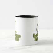 Mug dessin animé lézard de salon (Centre)