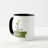 Mug dessin animé lézard de salon (Devant gauche)