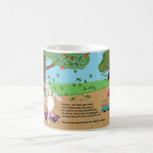 Mug dessin animé mignon boue (Centre)