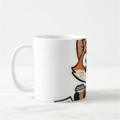 Mug Dessin animé mignon renard drôle (Gauche)