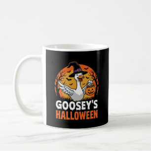 Mug Dessin animé rétro d'oie sorcière d'Halloween de G