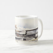 Mug Dessin Architectural Simple D'Un Concept Building (Devant droit)