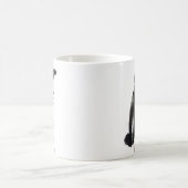 Mug dessin au crayon de pingouin africain (Centre)