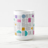 Mug Dessin Authentique Unique Art Abstrait (Centre)