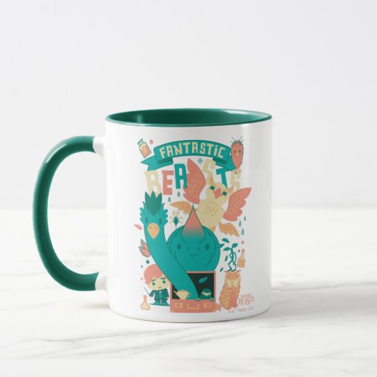 Mug Dessin Bêtes Fantastiques Avec Newt Scamander (Gauche)