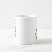 Mug Dessin bleu de bicyclette (Centre)