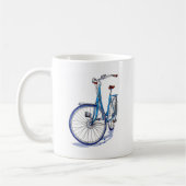 Mug Dessin bleu de bicyclette (Gauche)