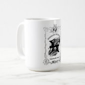 Mug Dessin céleste Intuition Poissons (Devant gauche)