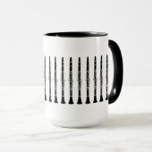 Mug Dessin Clarinet (Devant droit)