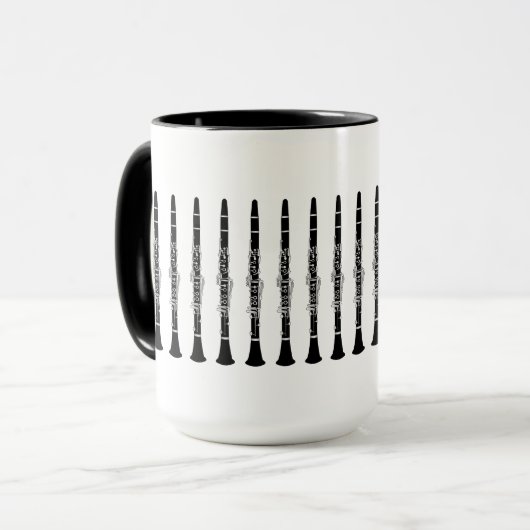 Mug Dessin Clarinet (Devant gauche)