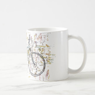 Mug Dessin coloré de vélo