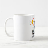 Mug Dessin Crème de glace Camion Amusant Dessert d'été (Gauche)