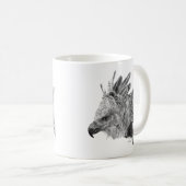 Mug Dessin d'aigle (Devant droit)