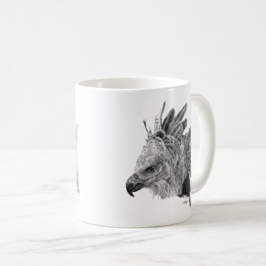 Mug Dessin d'aigle (Devant droit)