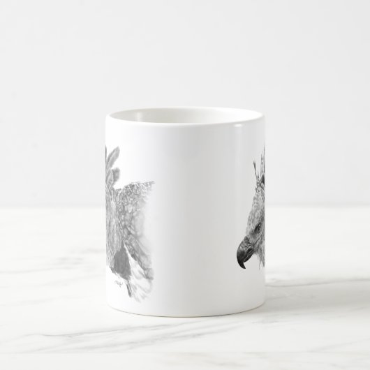 Mug Dessin d'aigle (Centre)
