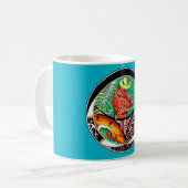 Mug Dessin d'art de Chameleon (Devant gauche)