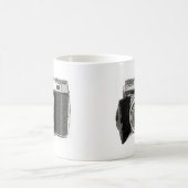 Mug Dessin d'art d'un photographe de caméra de 35 mm r (Centre)