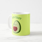 Mug Dessin de avocat mignon (Devant gauche)