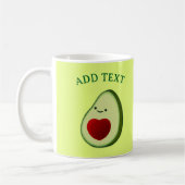 Mug Dessin de avocat mignon (Gauche)