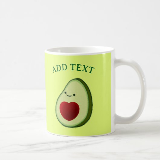 Mug Dessin de avocat mignon (Droite)